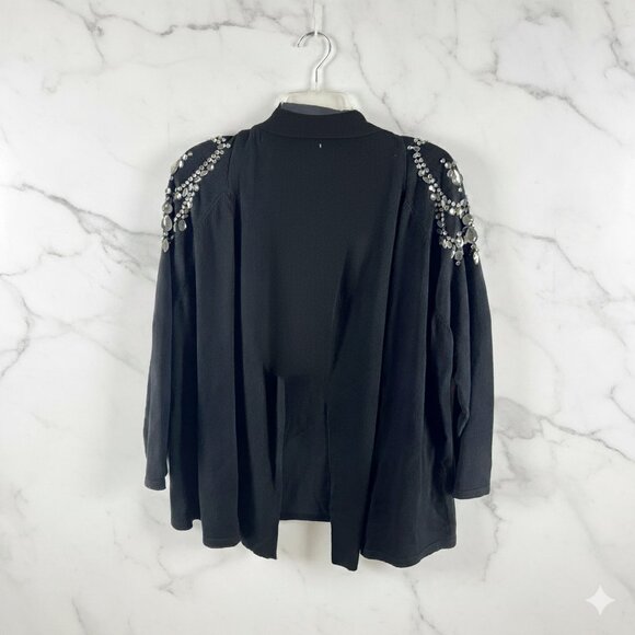 Rudy Rd Black Long Sleeve Women Jacket Tag Size XL - Picture 3 of 4